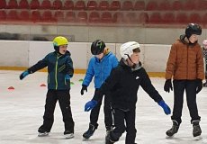 Bruslení na stadionu Hvězda