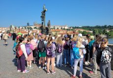 Bojovka na Karlově mostě Bojovka na Karlově mostě
